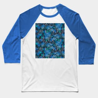 Matisse Ocean Flowers Baseball T-Shirt